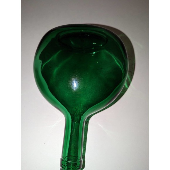 Beautiful Vintage Green Bocksbeutel Wine Bottle France Germany - Picture 8 of 9